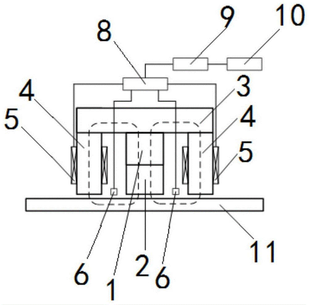 监测电梯曳引钢带状态的电磁传感器及监测方法与流程