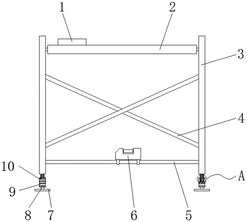 一种建筑工程施工用支撑装置的制作方法