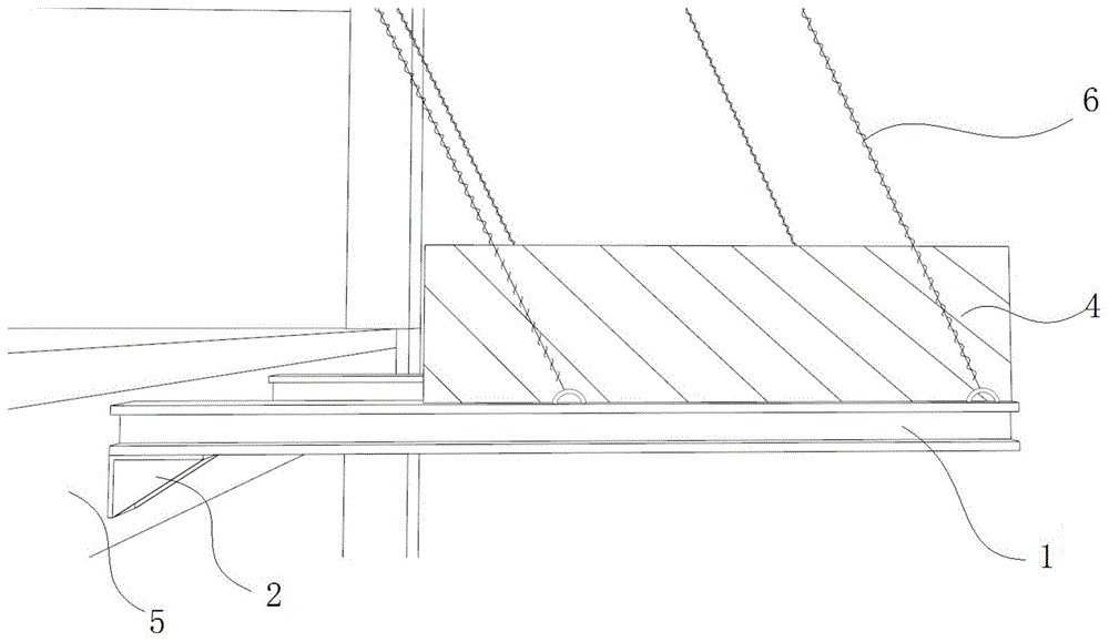 一种用于装配式建筑便捷式拆卸悬挑卸料平台的制作方法