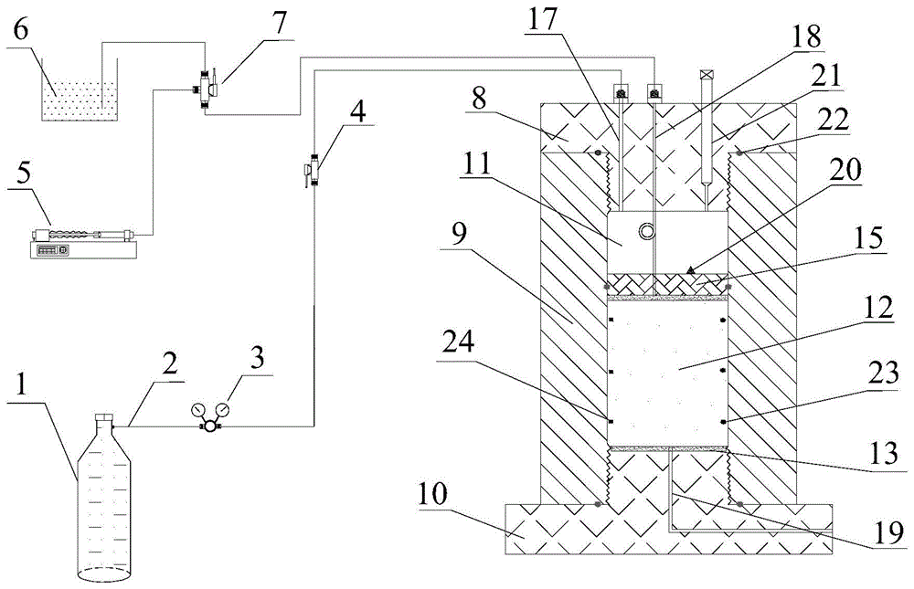 一种气压加载型一维固结渗透联合测试装置的制作方法