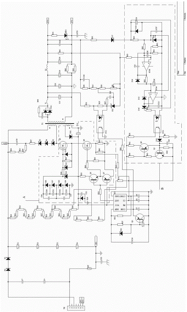 一种高频高压光伏开关电源的制作方法