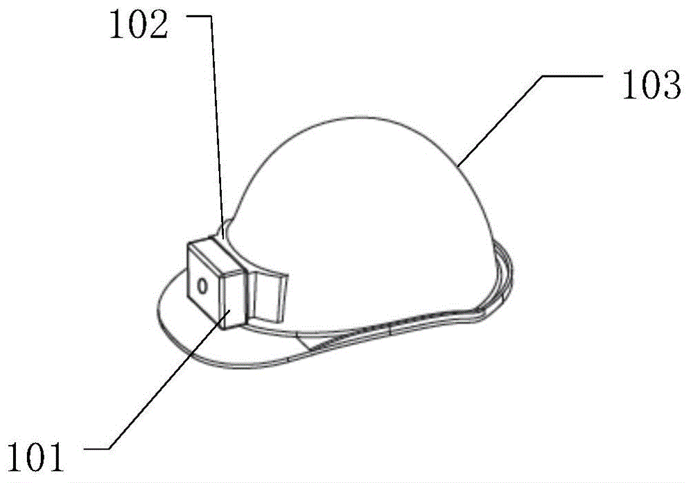 带定位终端的安全帽的制作方法