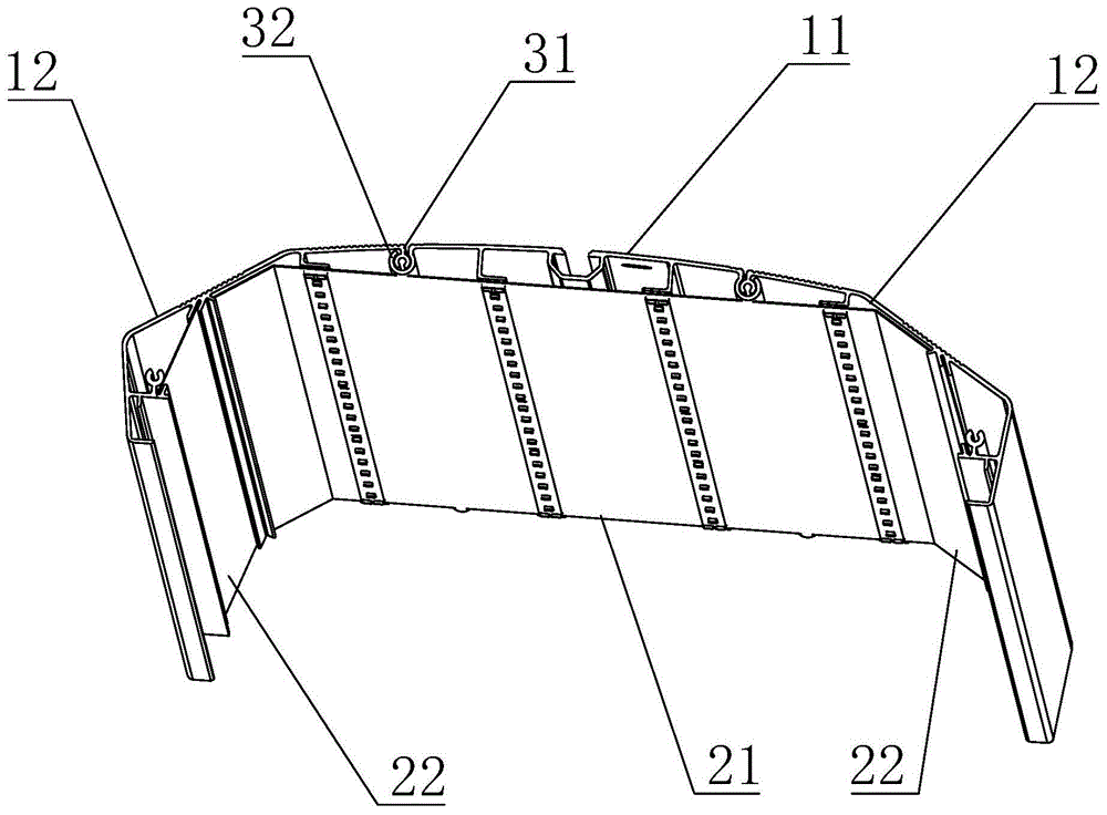 分体式反光纸安装结构的制作方法