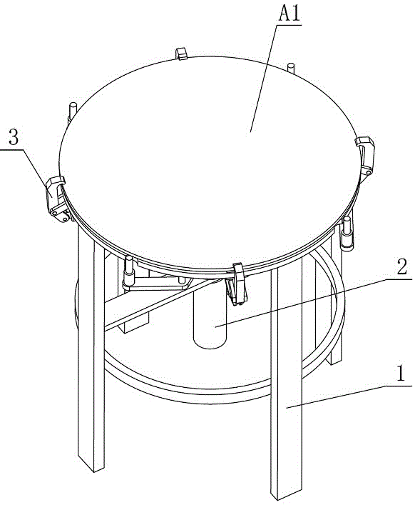 一种玉米脱粒机的滚筒盖与连接轴的焊接装置及操作步骤的制作方法
