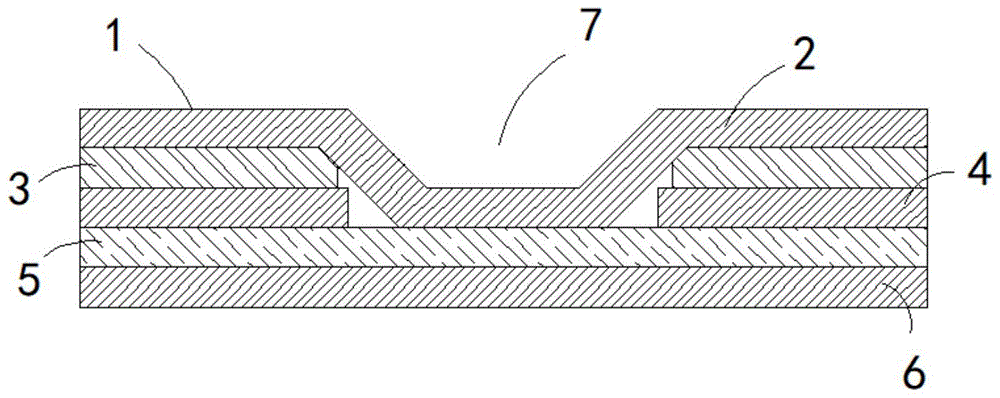 一种改善带Air-gap FPC开路缺口不良的结构的制作方法