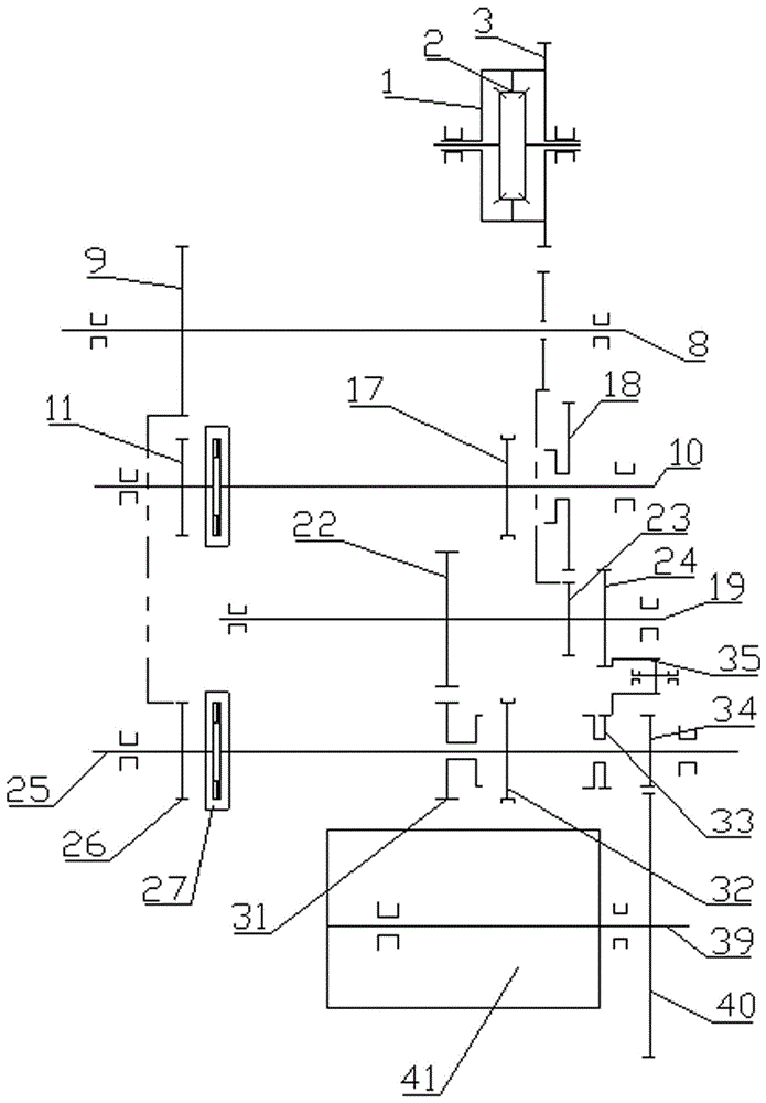 混合动力汽车变速器总成的制作方法