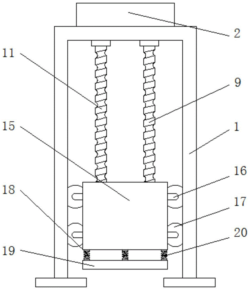 一种建筑工地高空作业用的升降设备的制作方法