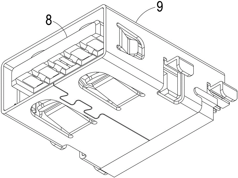 USB A母座连接器的制作方法