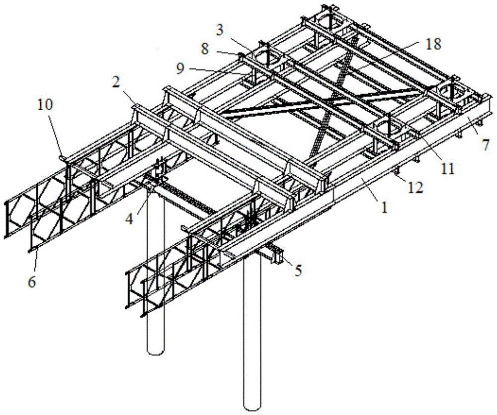 一种钢管桩导向架结构的制作方法