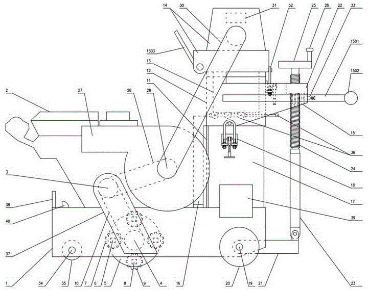 一种具有吸尘功能的铣刨机的制作方法