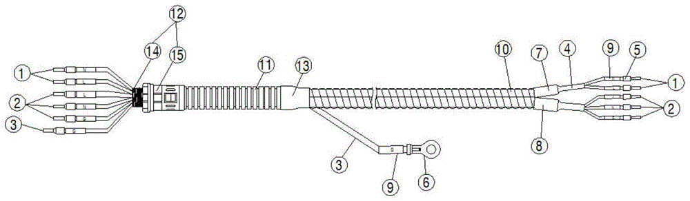 一种连接高铁座椅的线束的制作方法