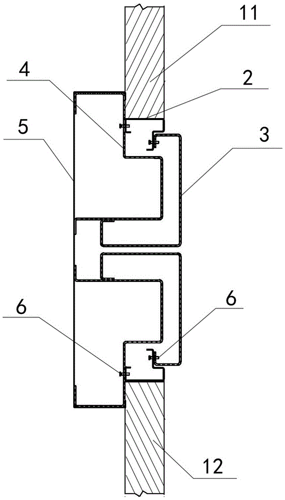 一种装配式双分楼梯前端箱体和后端箱体连接节点结构的制作方法