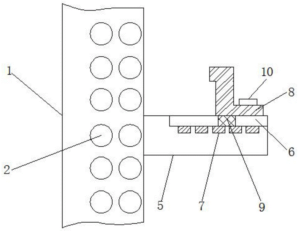 一种建筑施工用纵行梁可移位结构的制作方法