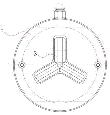 一种三辊轧机入口导卫结构的制作方法