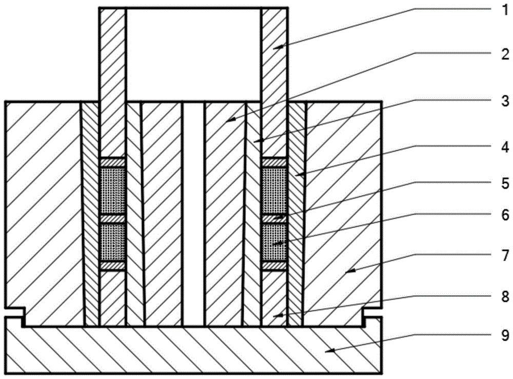 一种真空热压炉用石墨模具的制作方法