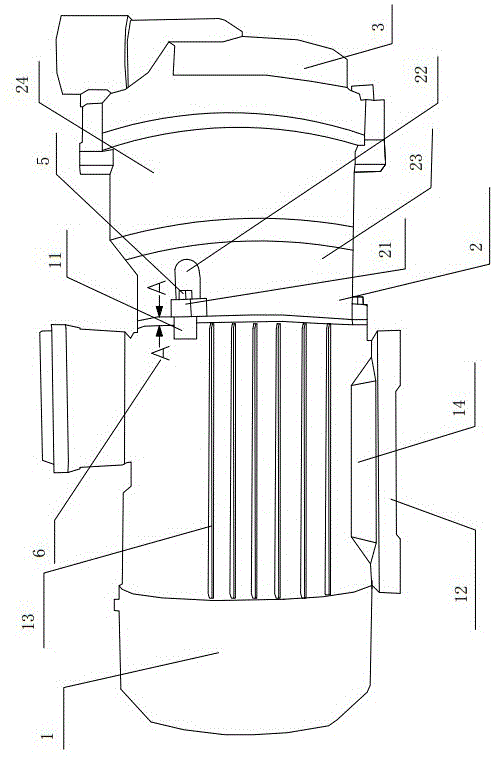 水环式真空泵的制作方法