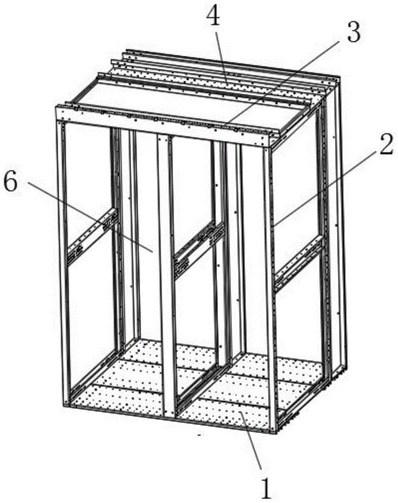框架式通用机柜的制作方法