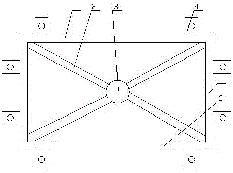 一种自固定活动板房的制作方法