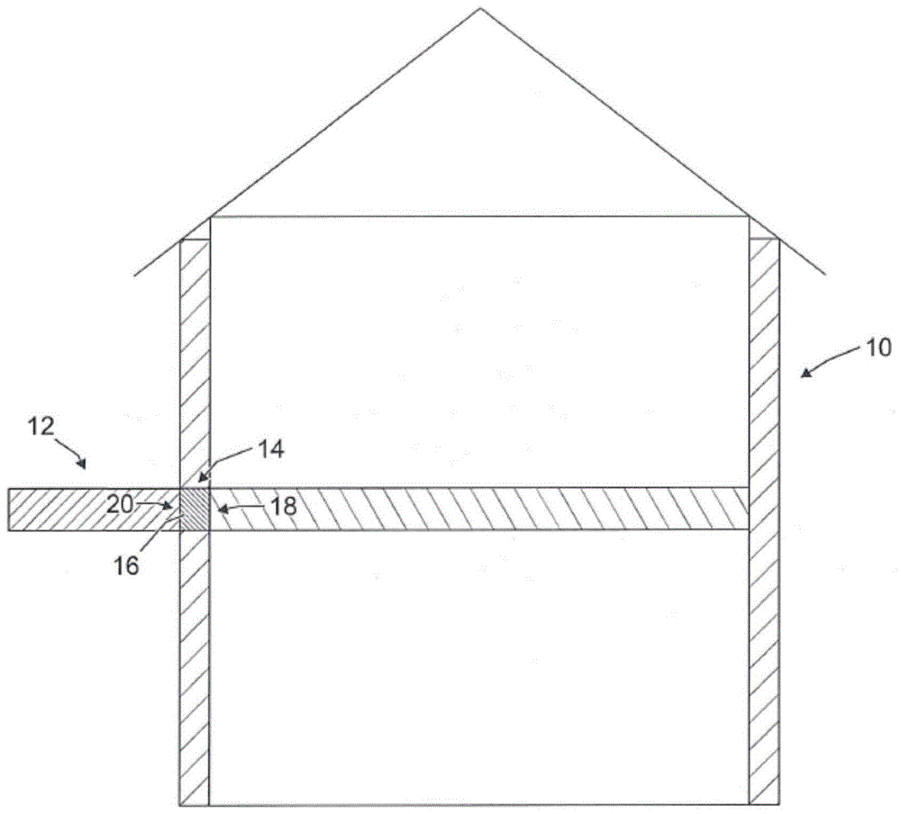 用于安装在建筑物固定部件和建筑物之间的连接件的制作方法