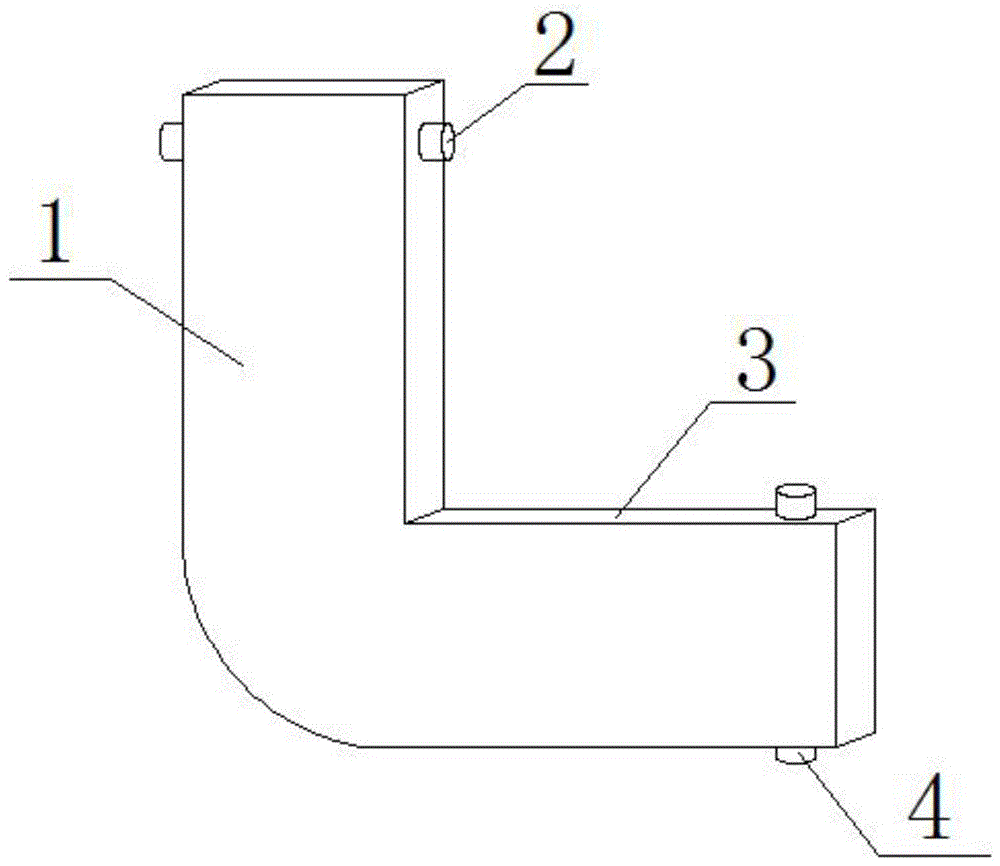 一种苗圃床水槽连接件的制作方法