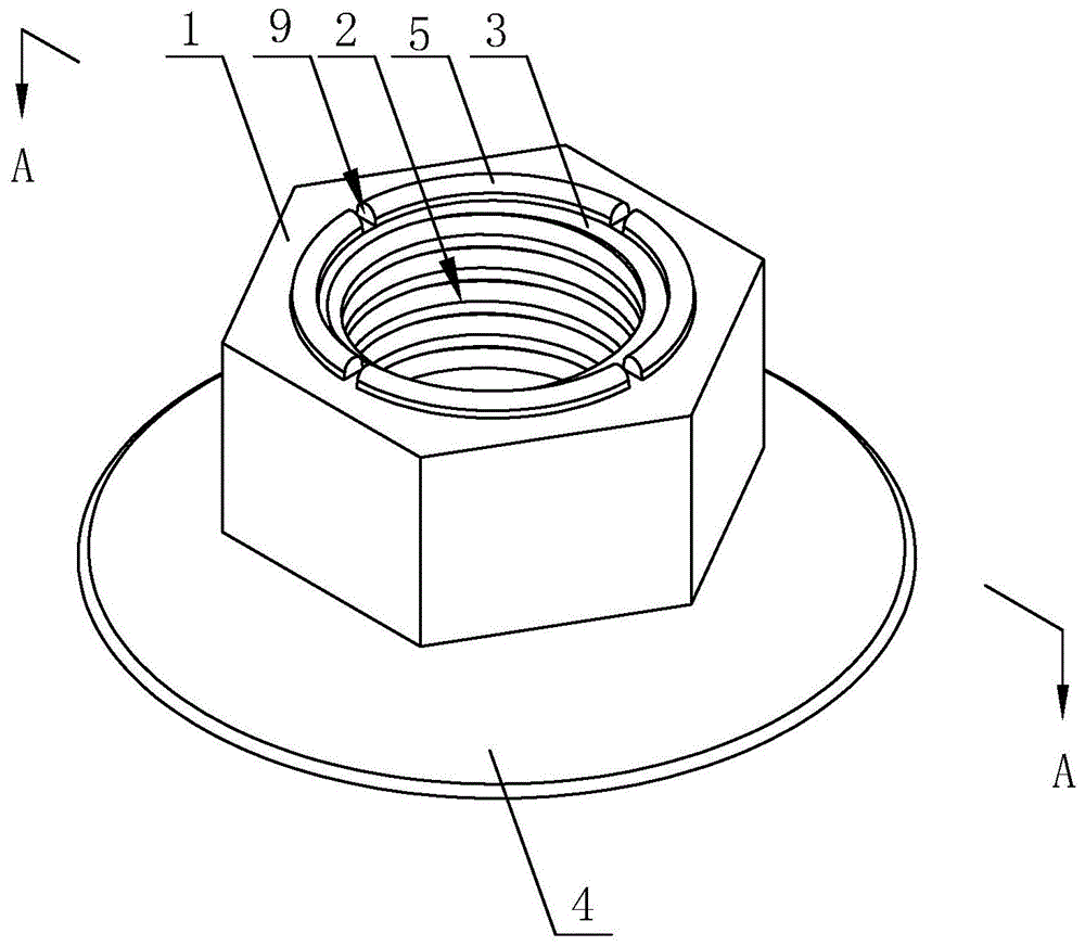 一种法兰螺母的制作方法