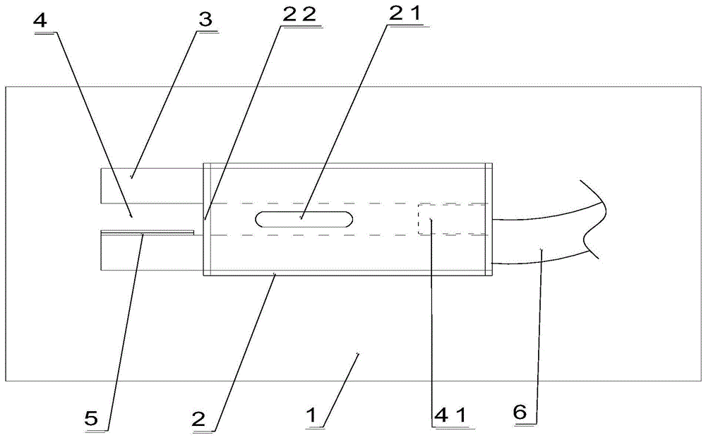 木材加工用安全钻孔模具的制作方法