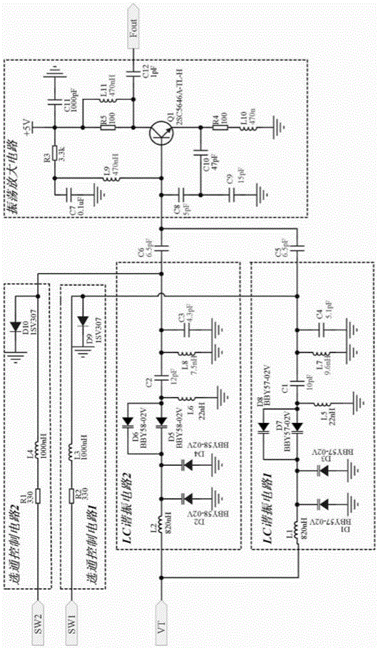 一种应用于数字对讲机的宽带压控振荡器的制作方法