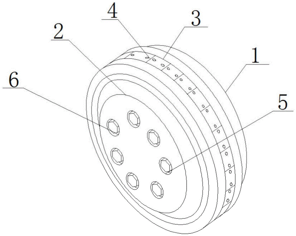 一种低生热高耐磨实心轮胎的制作方法