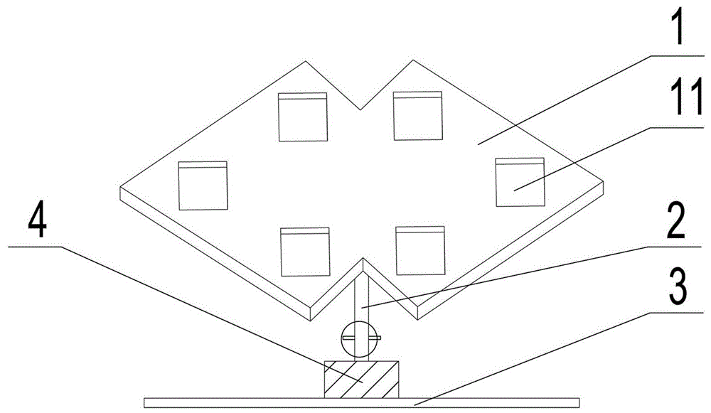 一种烟模展示架的制作方法