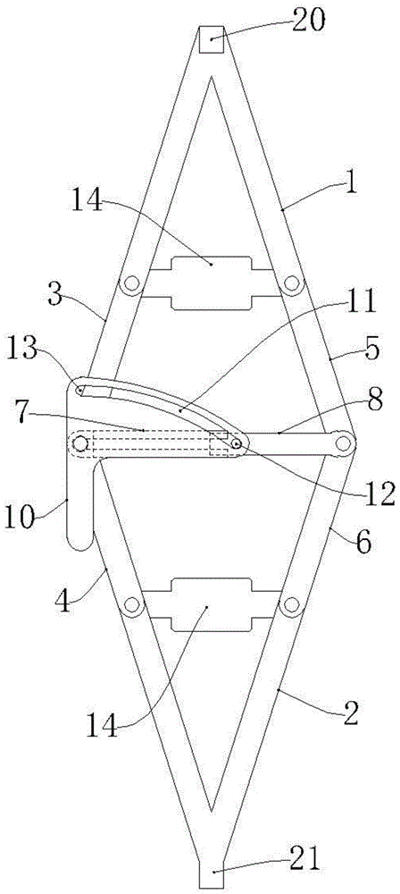 一种架空绝缘电缆人工气候老化实验用夹具的制作方法