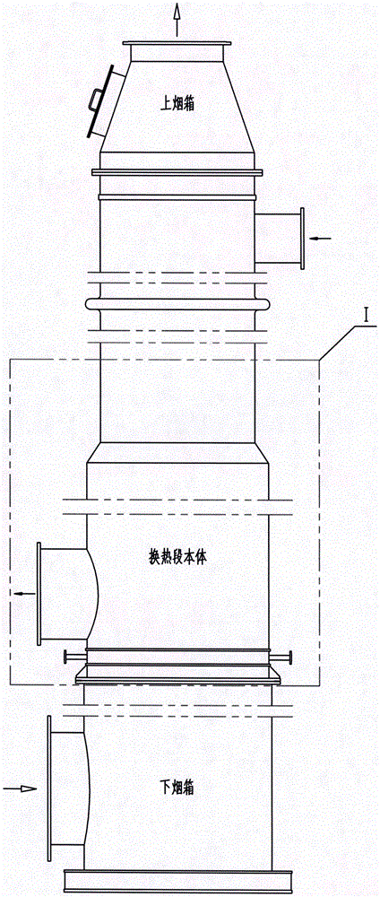 一种管壳式高温空气预热器下管板冷却结构的制作方法