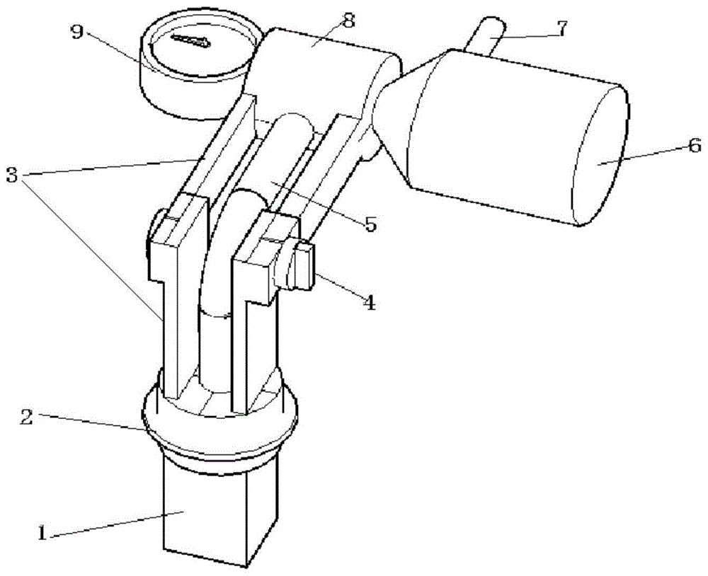 一种设备带吊塔可调式负压吸引装置的制作方法