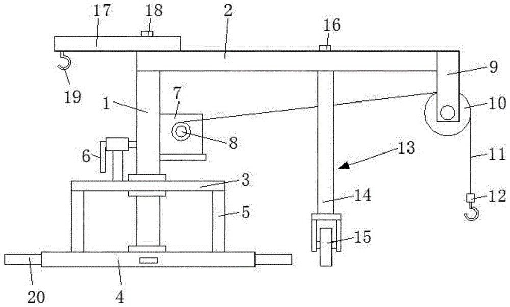 一种建筑施工专用物料提升设备的制作方法