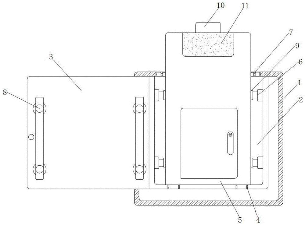 一种公交车用嵌入式投币机的制作方法