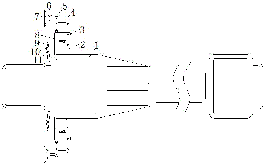 一种易插拔的五芯一体化公母头线的制作方法