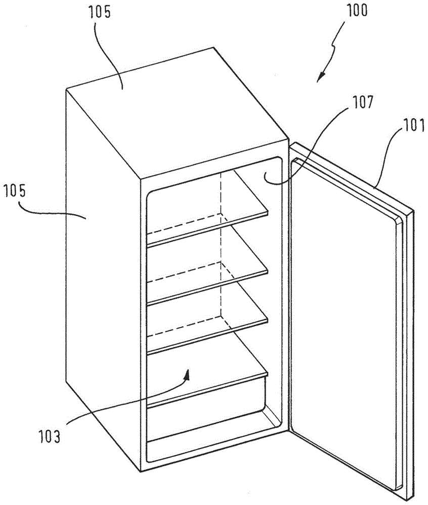 具有减振盘的制冷器具的制作方法