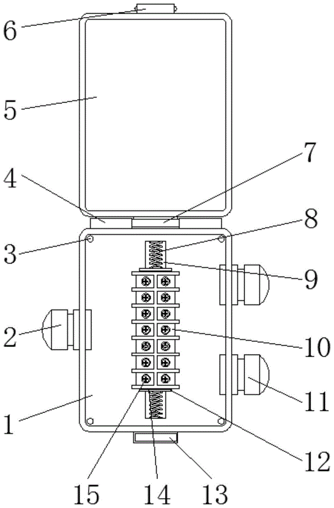 一种输配电排线分接装置的制作方法