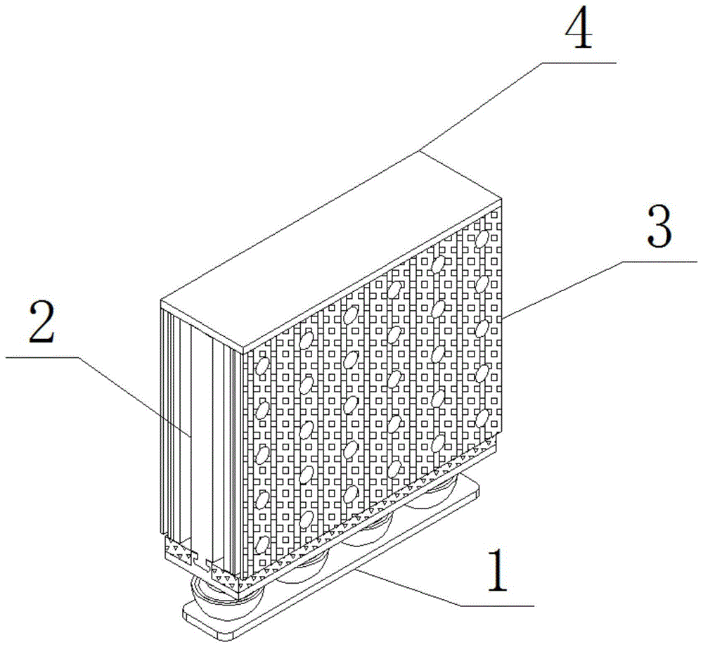 一种建筑隔音保温防震墙体的制作方法