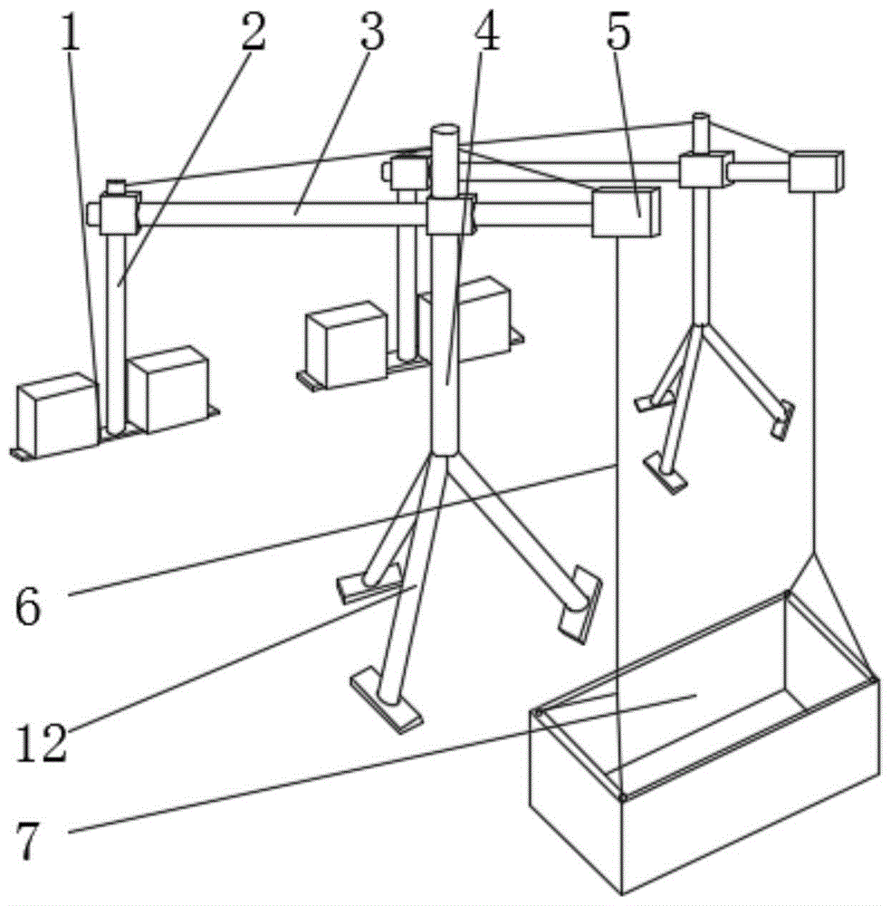 一种吊篮配重固定装置的制作方法