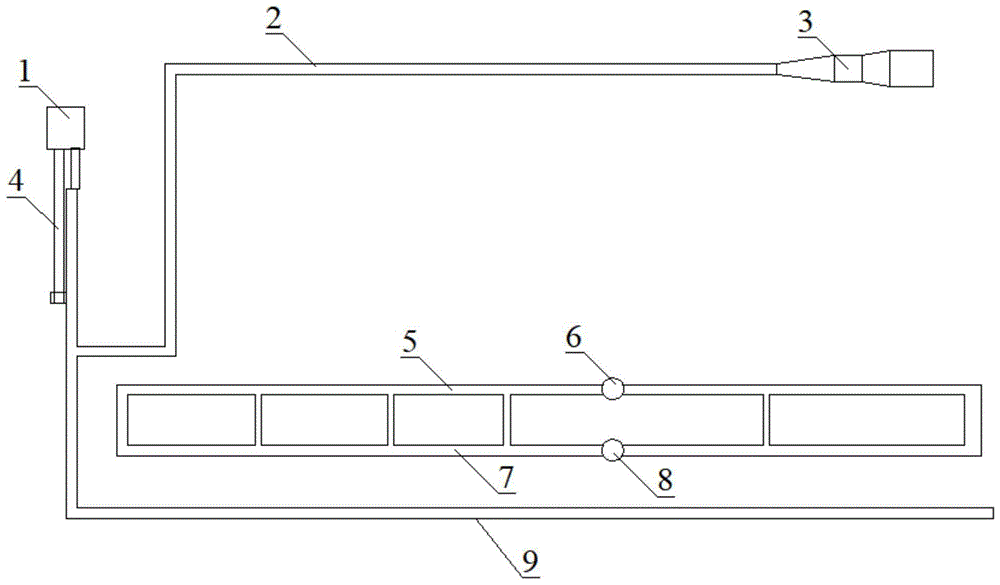 一种现代化矿井通风实训系统的制作方法