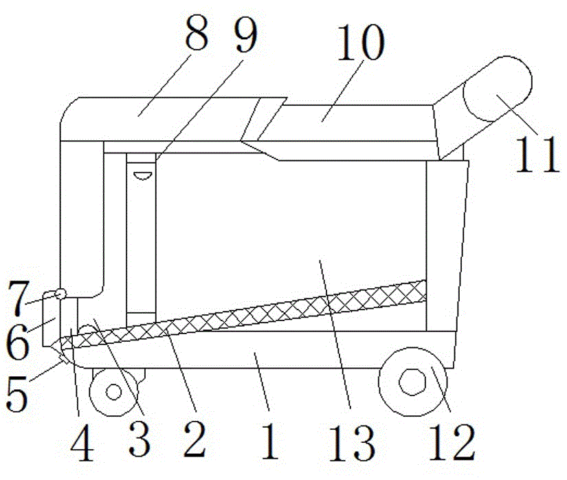 一种塑料储冰车的制作方法