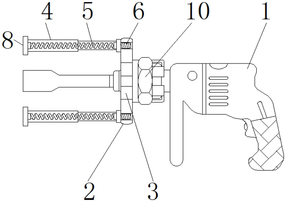 一种钻头切割机用固定装置的制作方法