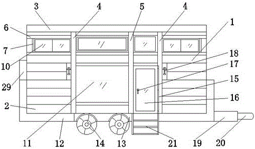 一种整体吊装型可移动木屋的制作方法