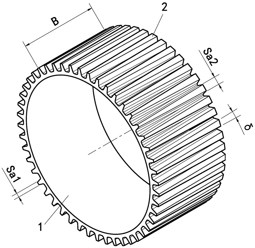 一种用于谐波齿轮传动的变厚柔轮的制作方法