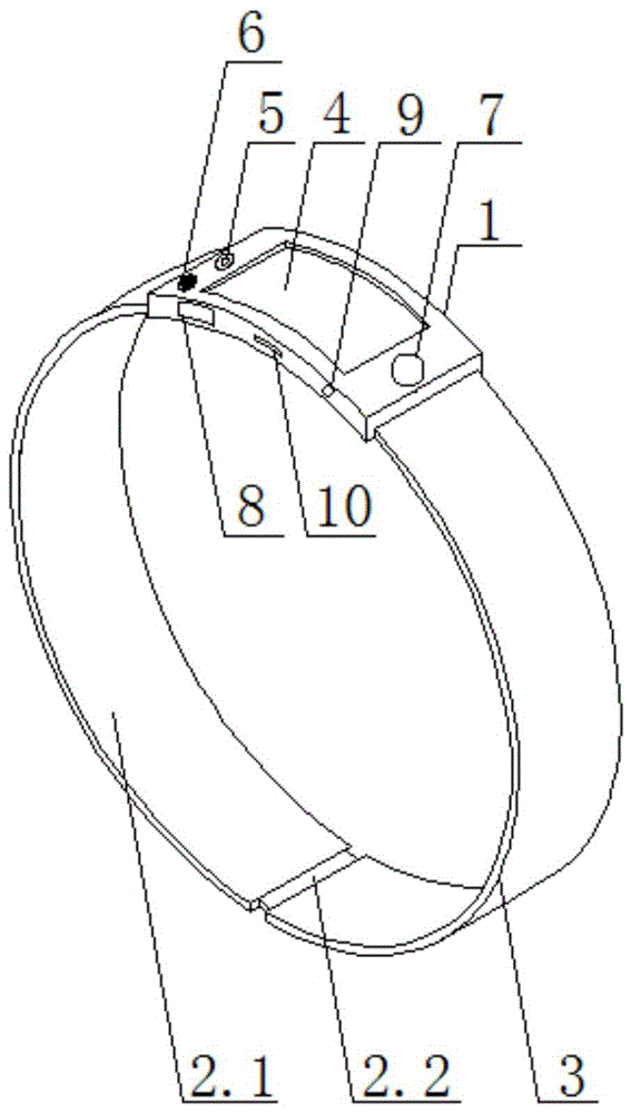 一种多功能智能手环的制作方法