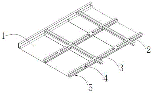 带通风功能的方形天花板的制作方法