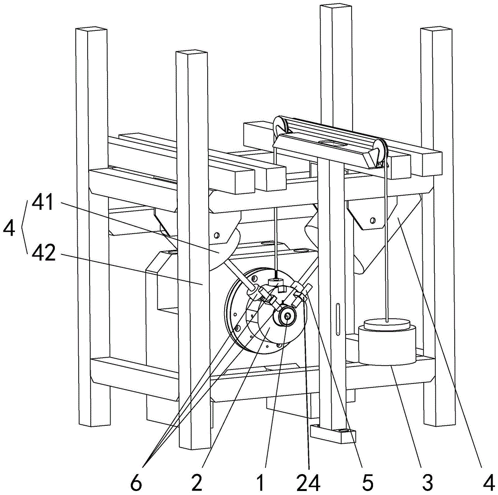 一种箔片动压空气径向轴承的动态刚度和动态阻尼测试台的制作方法