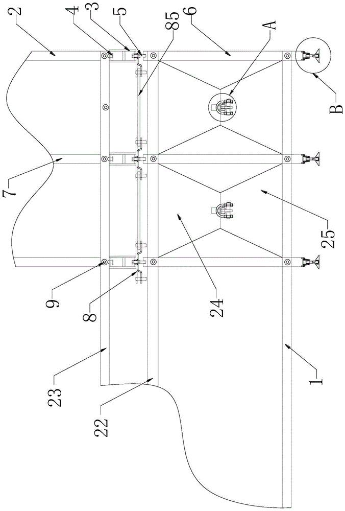 一种物料储存罐架的制作方法