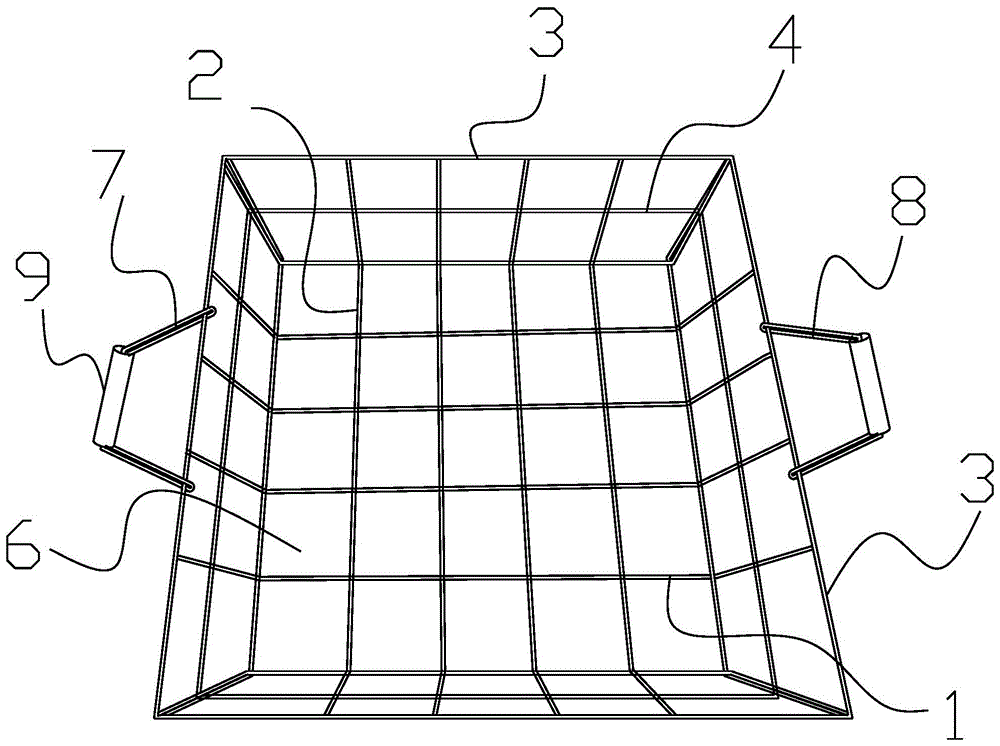 烤烟散叶收购用烟筐的制作方法