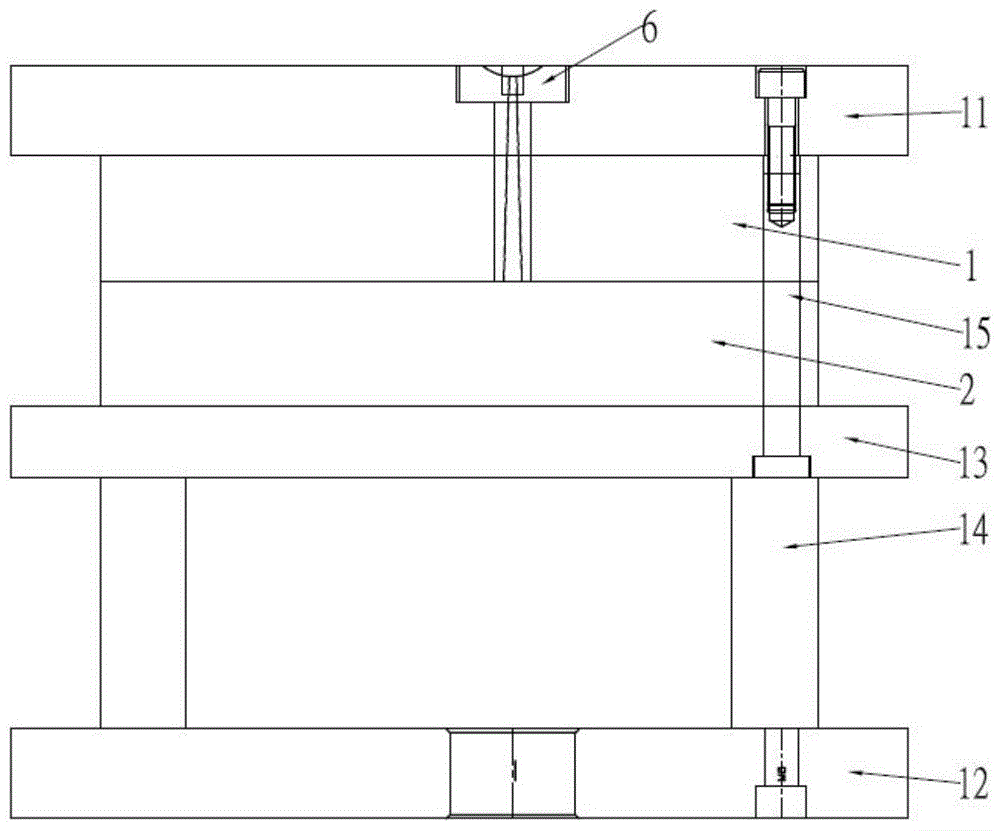 弹压式浮动注塑模具的制作方法